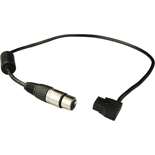 LanParte D-Tap to 4-Pin XLR Power Adapter Cable