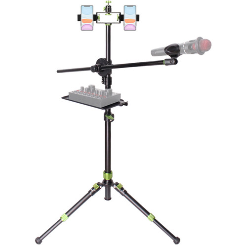 LanParte Livestream Stand with Dual Smartphone Mounts