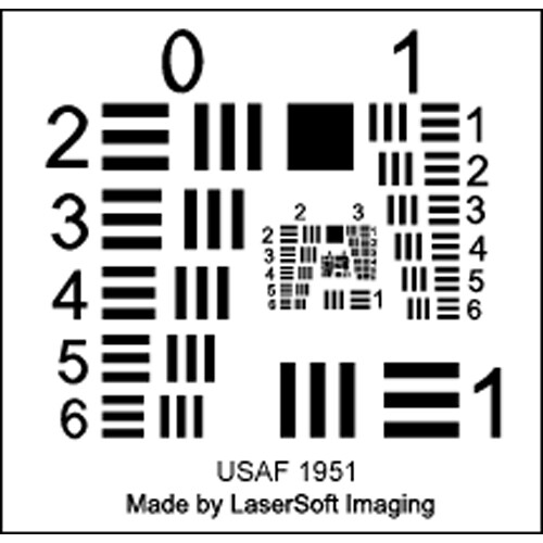 LaserSoft Imaging SilverFast Resolution Target (Transparency / Reflective, 4 x 6")