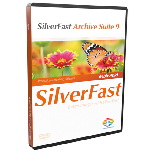 LaserSoft Imaging SilverFast Archive Suite 9 for Pacific Image PowerFilm Format 35mm Film & Slide Scanner