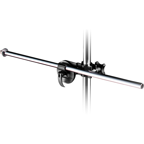 LATCH LAKE Xtra Boom Attachable Boom Arm (12", Chrome)