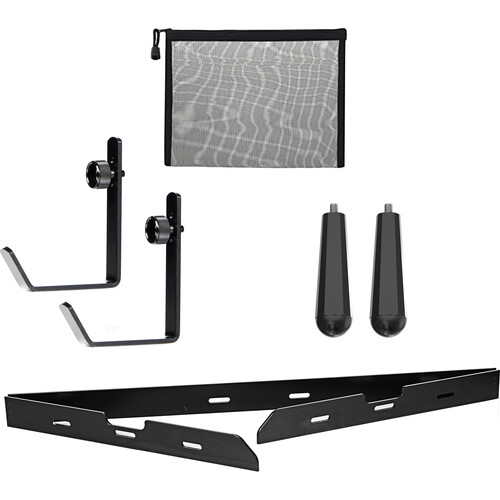 Lava Cart Hooks, Handles, Wall, and Power Accessory Bundle for MOTI
