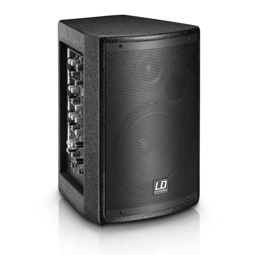 LD Systems STINGER MIX 6 A G2 6.5" Active PA Speaker with Integrated 4-Channel Mixer