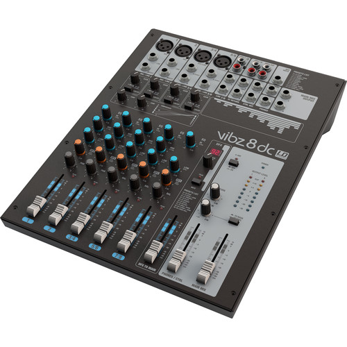 LD Systems VIBZ 8 DC 8-Channel Mixing Console with DFX and Compressor