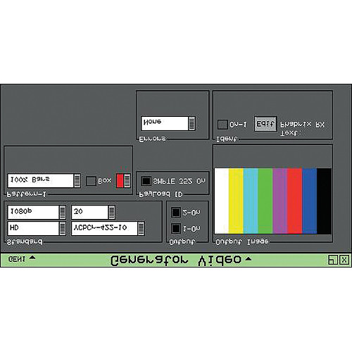Leader PHABRIX SDI 2K Formats Option for the Rx Series T&M Rack Mount Instruments