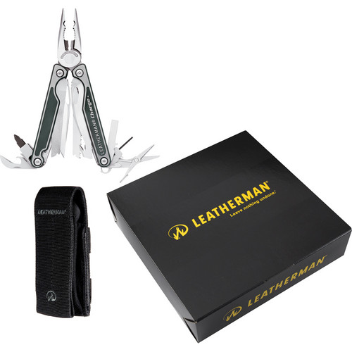 Leatherman Charge TTi Multi-Tool with Black MOLLE Sheath (Stainless)