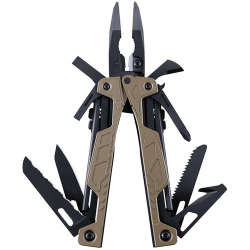 Leatherman OHT Multi-Tool with Black MOLLE Sheath (Coyote Tan)