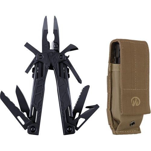 Leatherman OHT Multi-Tool with Brown MOLLE Sheath (Black Oxide)