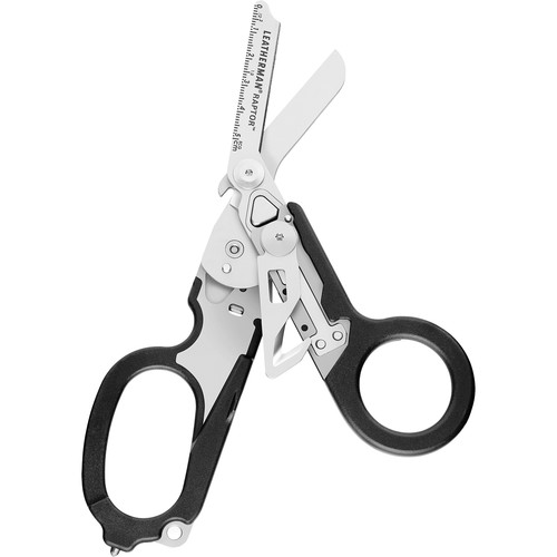 Leatherman Raptor Rescue Shears (Black, Utility Sheath, Clamshell Packaging)