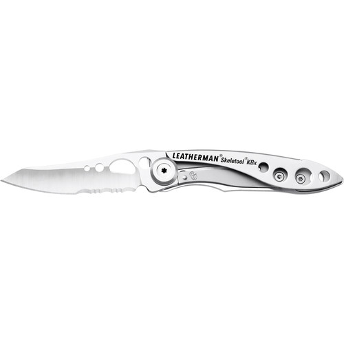 Leatherman Skeletool KBx Folding Knife (Stainless, Clamshell Packaging)