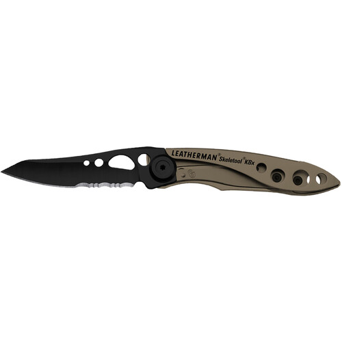 Leatherman Skeletool KBx Folding Knife (Coyote Tan) 832613 B&H