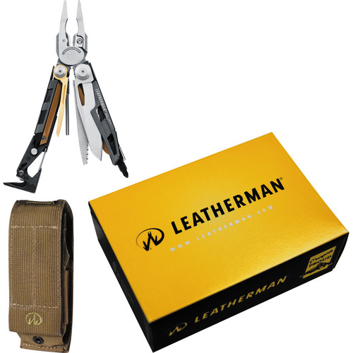 Leatherman MUT Multi-Tool with Brown MOLLE Sheath (Stainless)