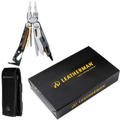 Leatherman MUT Multi-Tool with Black MOLLE Sheath (Stainless)