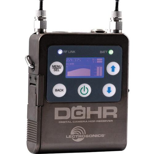Lectrosonics DCHR-B1C1 Camera-Mount Miniature Digital Camera Hop Wireless Receiver (537 to 691 MHz)