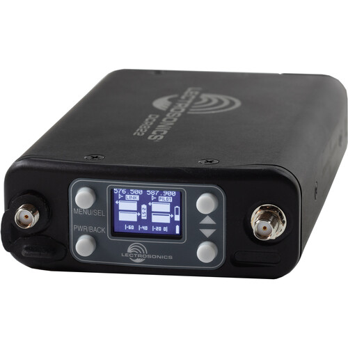 Lectrosonics DCR822 Compact Dual-Channel Digital Wireless Receiver (A1/B1: 470 to 614 MHz)