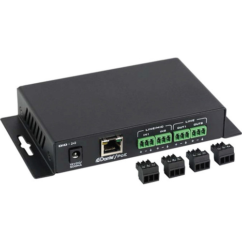 Lectrosonics DNT22 - Dante 2 In/2 Out Interface