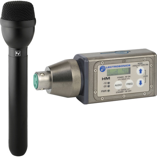 Lectrosonics HM Digital UHF Wireless Plug-On Transmitter & RE50B Mic Kit (Frequency Block 25)