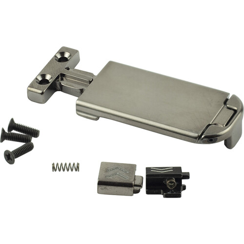 Lectrosonics LTNBD-NI Replacement Locking Battery Door Kit for Select Transmitters and Receivers (Nickel Black)