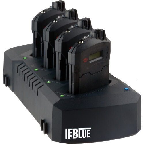 Lectrosonics Four IFBR1C IFB Receiver Kit with Charging Dock (A1: 470 to 537 MHz)