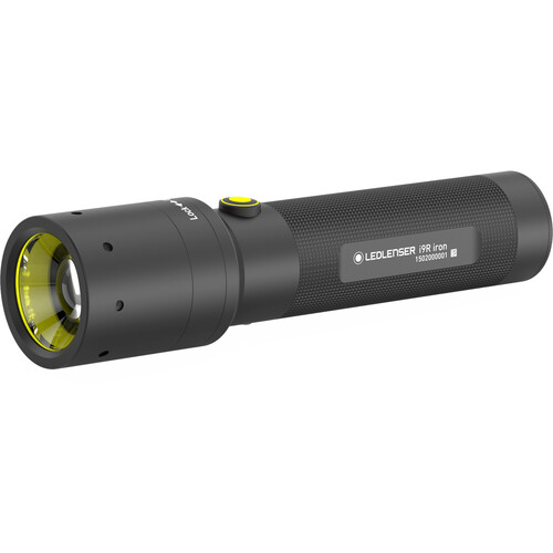 LEDLENSER i9R IRON Rechargeable LED Flashlight (Black) 880324