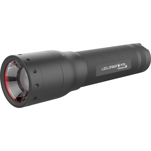 LEDLENSER P7R Rechargeable LED Flashlight (Black) 880358 B&H