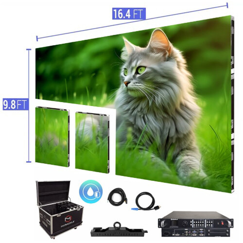 LED Nation Video Wall 9.5 x 6.3' P2.5mm 960x960 Indoor