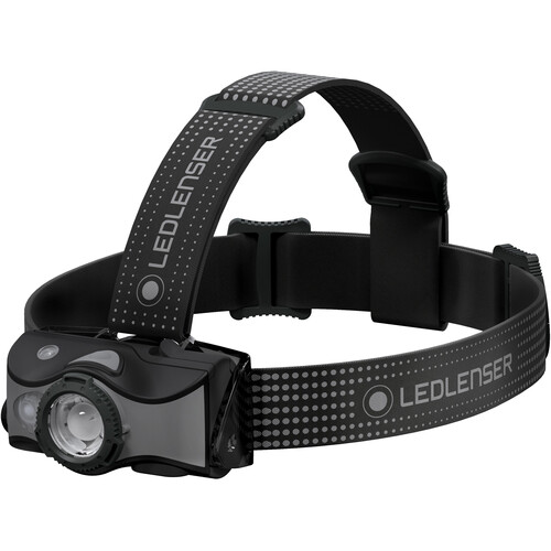 LEDLENSER MH7 Rechargeable Headlamp (Black/Gray)