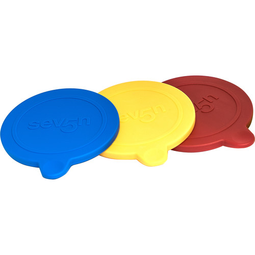 LEE Filters Push-on Lens Cap for Seven5 Micro System Adapter Ring (3-Pack, Assorted Colors)