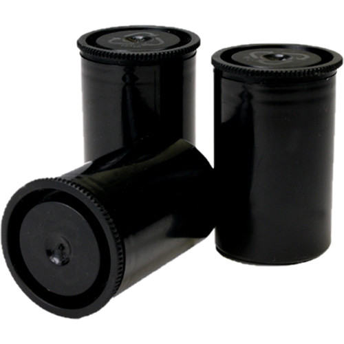 Legacy Pro Arista 35mm Plastic Can for Cartridge, 25-Pack (Black)