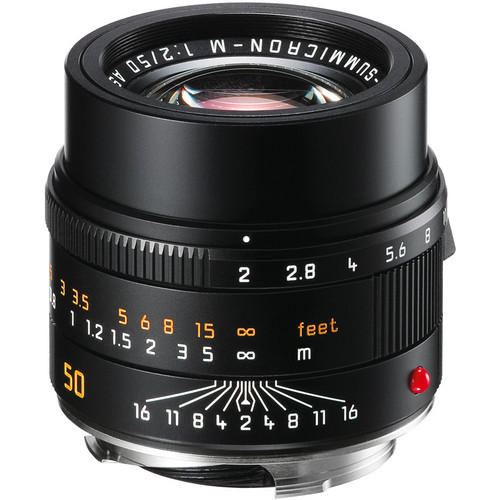 Leica APO-Summicron-M 50mm f/2 ASPH. Lens (Leica M, Black)