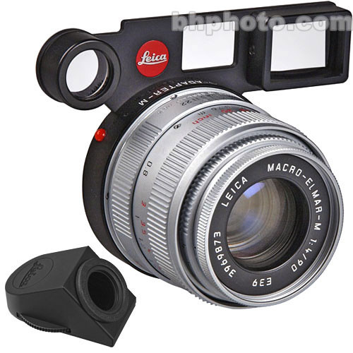 Leica 90mm f/4 Macro-Elmar M Lens Kit - Silver