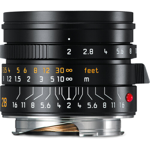 Leica Summicron-M 28mm f/2 ASPH. Lens (Leica M, Black, Made in Portugal, V2 2000-2023)