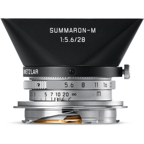 Leica Summaron-M 28mm f/5.6 Lens (Leica M, Silver, Made in Portugal)