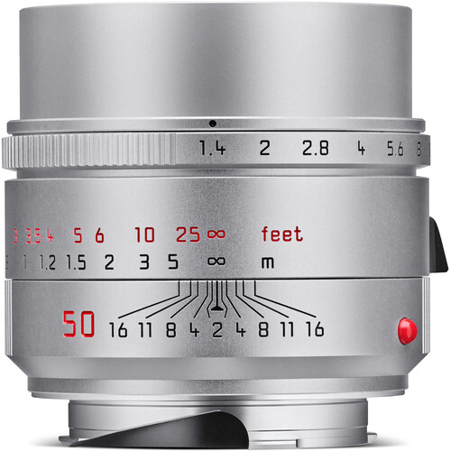 Leica Summilux-M 50mm f/1.4 ASPH. Lens (Leica M, Silver)