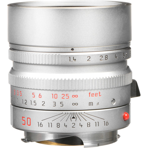 Leica Summilux-M 50mm f/1.4 ASPH. Lens (Leica M, Silver, 2004-2023)