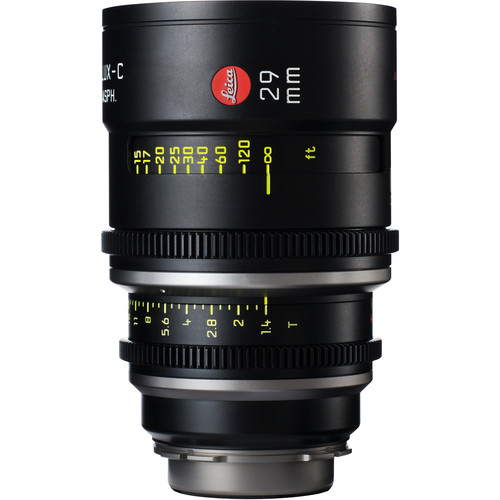 Leitz Cine 29mm T1.4 Summilux-C Lens (PL Mount, Marked in Feet)