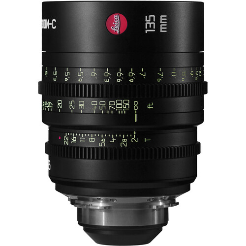 Leitz Cine 135mm T2.0 Summicron-C Lens (PL Mount, Marked in Feet)