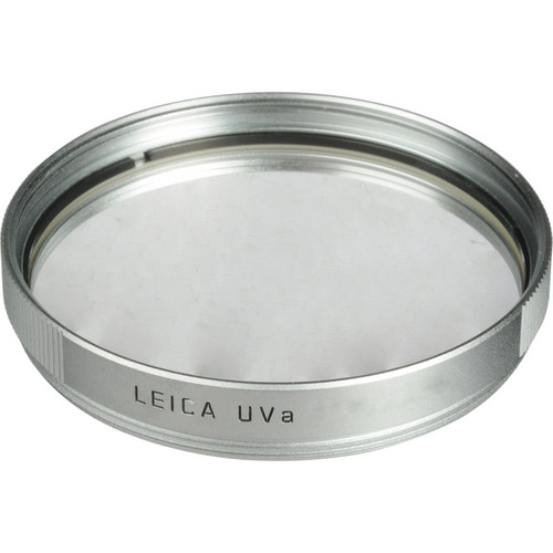 Used Leica E39 UVa Glass Filter - Silver 13132 B&H Photo Video