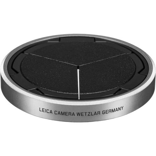 Leica Originale - Tappo Obiettivo A Slip-On Da 42mm In Metallo - Argento - Usato In Buone Condizioni - Foto 4