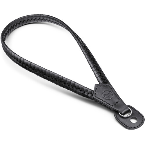 Leica D-Lux 8 Braided Leather Wrist Strap (Black)