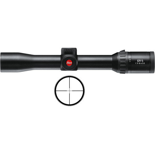 Leica 1.5-8x32 ER 5 Side Focus Riflescope (Plex)