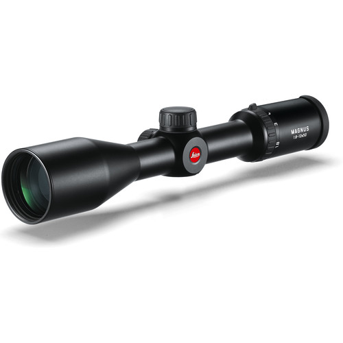 Leica 1.8-12x50 Magnus Riflescope (L-Ballistic Reticle, Matte Black)