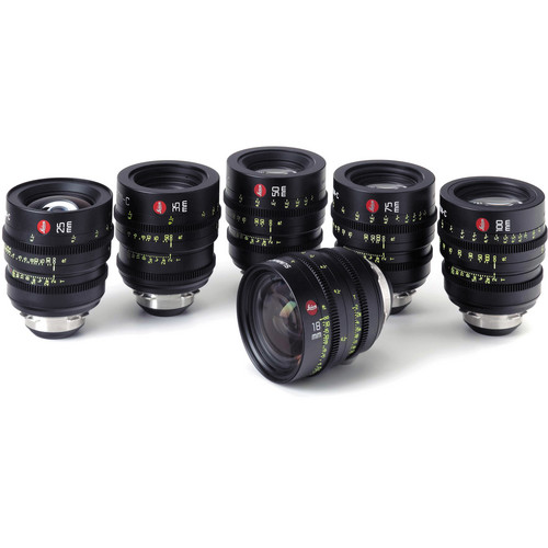 Leitz Cine Summicron-C T2.0 Lens Set (6 Lenses) with Case