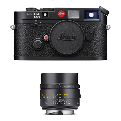 Leica M6 Rangefinder Camera with 50mm f/1.4 Lens Kit