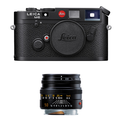Leica M6 Rangefinder Camera with 50mm f/2 Lens Kit