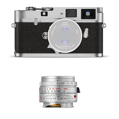 Leica M-A (Typ 127) Rangefinder Camera with 35mm f/2 Lens Kit (Silver)