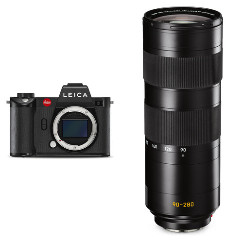 Leica SL2 Mirrorless Camera with 90-280mm f/2.8-4 Lens Kit (Black)