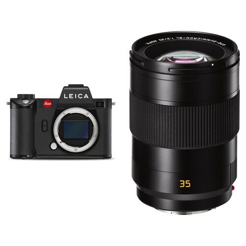 Leica SL2 Mirrorless Camera with 35mm f/2 Lens Kit (Black)