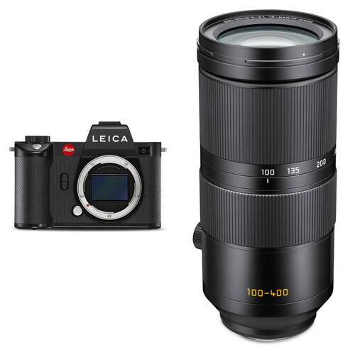 Leica SL2 Mirrorless Camera with 100-400mm f/5-6.3 Lens Kit (Black)