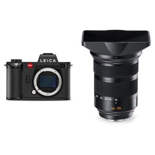 Leica SL2 Mirrorless Camera with 16-35mm f/3.5-4.5 Lens Kit (Black)